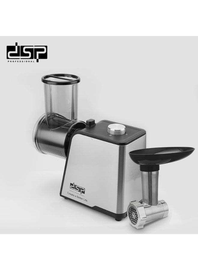 DSP 10 In 1 Electric Slicer,1000w KM5061 Vegetable Cutting Machine,Shredder,Meat Grinder - Image 1