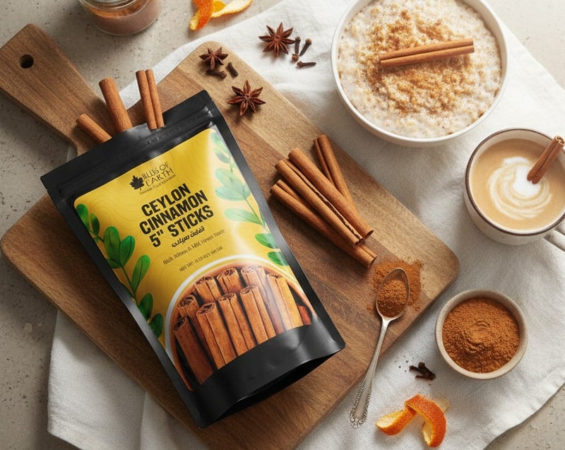 Bliss of Earth Premium Ceylon Cinnamon Sticks 5 Inch (100g), True Sri Lankan Dalchini, Sweet Aromatic Whole Cinnamon for Tea, Coffee, Kahwa, Baking & Cooking - Image 3