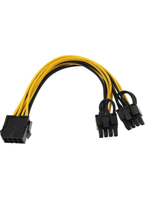 PX-4302-8 8 Pin To 2x8 Pin PSU Graphics Card Power Converter Cable