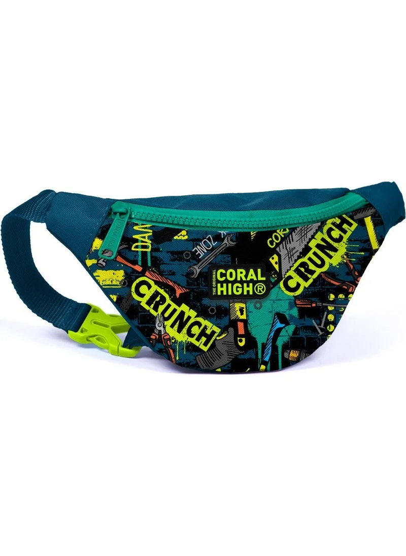 كورال هاي Kids Nefti Black Repair Set Patterned Waist Bag 12628