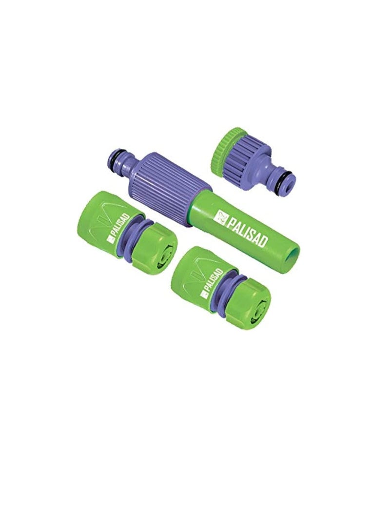 باليساد طقم توصيل خرطوم 1/2 مع 3 محولات رذاذ (651768) - Image 3