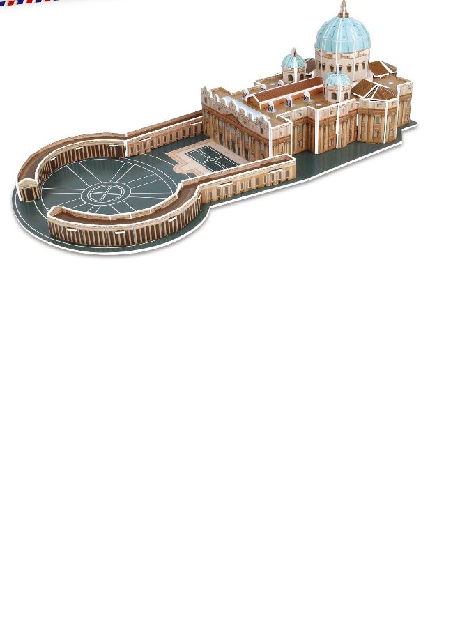 بيوينتي نموذج ثلاثي الأبعاد لعمارة العالم، بازل stereos لسانت بيتر بازيليكا