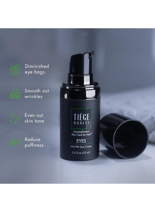 Tiege Hanley Mens Under Eye Cream for Dark Circles, EYES (2-Pack) - Eye Cream for Puffiness & Bags Under Eyes - Firming Anti-Aging Eye Wrinkle & Fine Lines Cream - Tightening Eye Bags Treatment (2) - Image 4