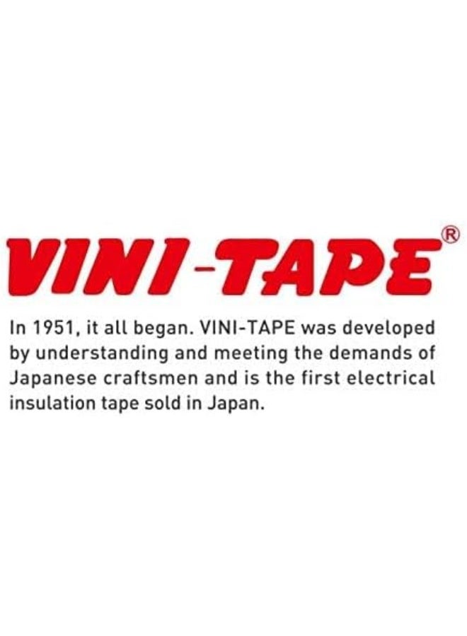 VINI Pvc Electrical Insulation Tape 6-Rolls Black - Image 2