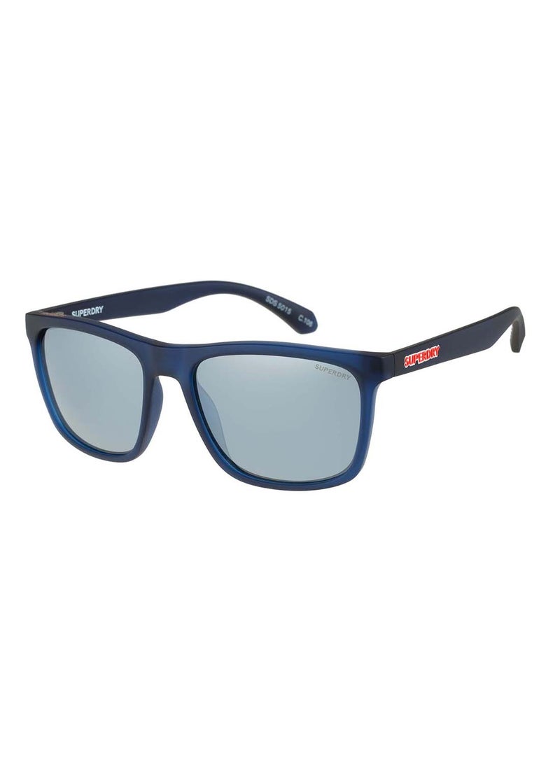 Superdry - 5015 Full-Rim Square UV Protection Sunglasses - Silver - Image 1