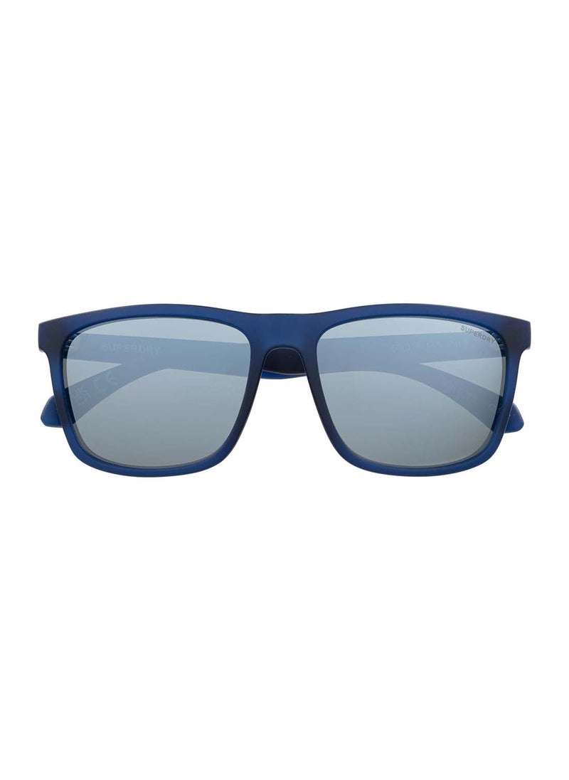 Superdry - 5015 Full-Rim Square UV Protection Sunglasses - Silver - Image 1