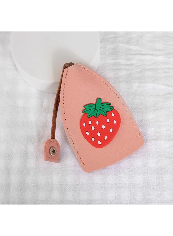 Korean Style Girl Heart Cartoon -out Key Case Creative Pu Leather Car Key Protective Cover Universal