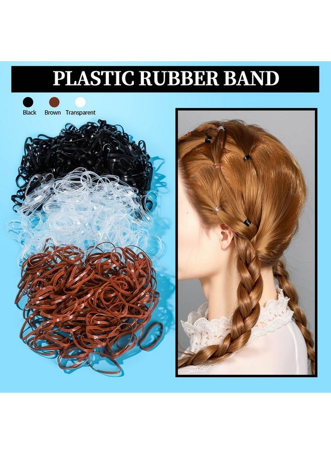 FANDAMEI FANDAMEI Hair Accessories Kit - Elastic Hair Ties, Cotton Bands, Rubber Bands, Hair Pins, Rat Tail Comb for Women  - Image 5