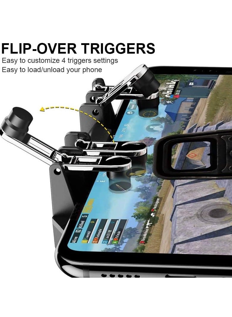 PUBG Mobile Controller with Phone Cooler and 4000mAh Mobile Power for PUBG/Fortnite/Call of Duty - Image 4