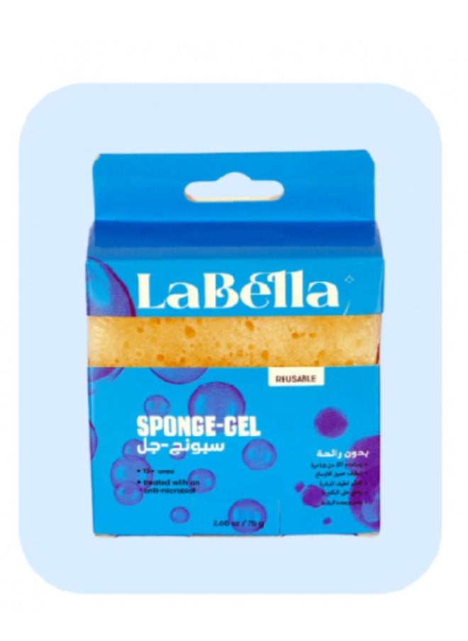 La Bella - La Bella - Sponge filled with shower gel - Unscented - 75 g - Image 1