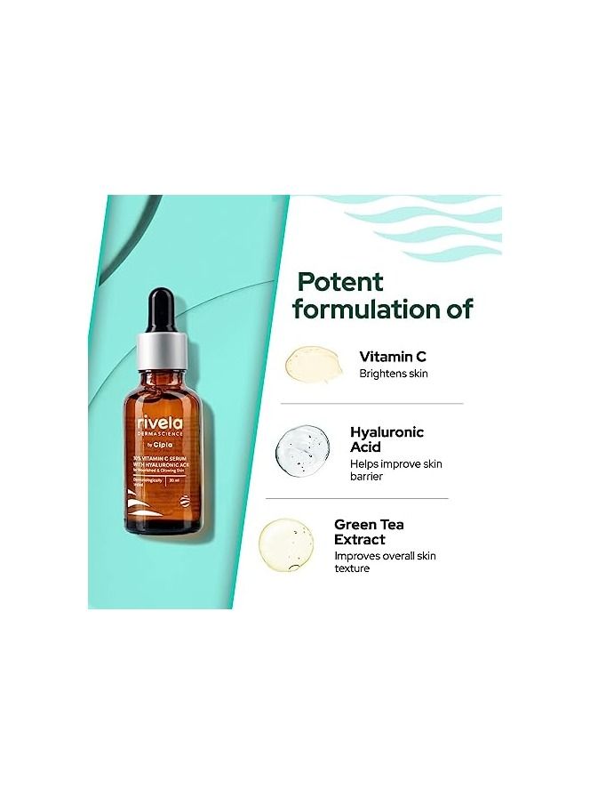 ريفيلا ديرماسيون سيروم للوجه يحتوي على 10٪ فيتامين سي من سيبلا 10ml - Image 4