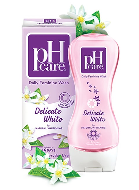 Daily Intimate Feminine Wash Delicate White With Fruti Fresh For Natural Whitning 50ml