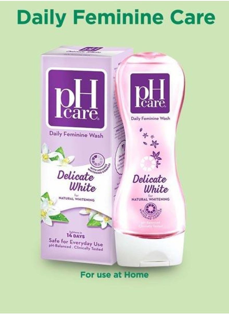 Daily Intimate Feminine Wash Delicate White With Fruti Fresh For Natural Whitning 50ml