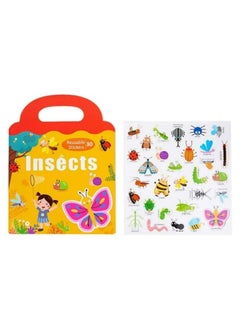 Generic Reusable Magnetic Stickers Book Insects  - Image 2