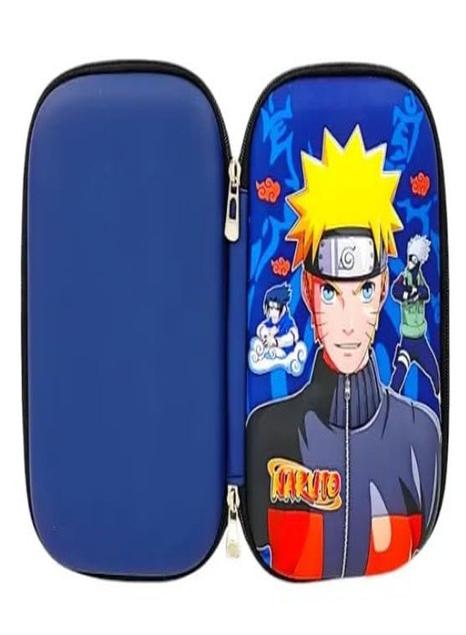 SUBADIKA Naruto Anime Character Design Hard Shell Pencil Case, Multi-Colour Storage Pouch for Stationery and Travel - Image 4