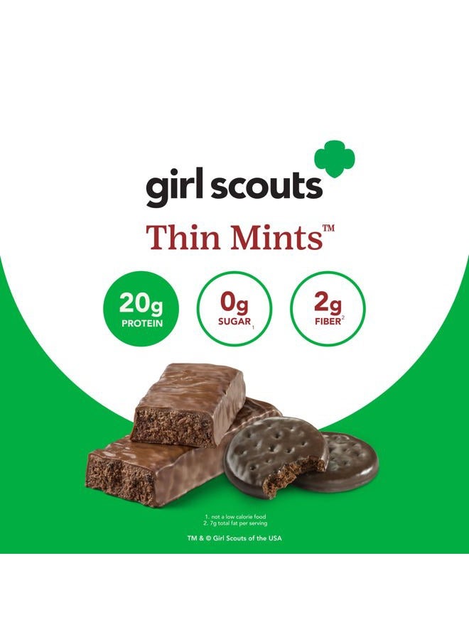 think! Protein Bars, High Protein Snacks, Gluten Free, Low Sugar Energy Bar with Whey Protein Isolate- Chocolate Mint, Pack of 10 - Image 5