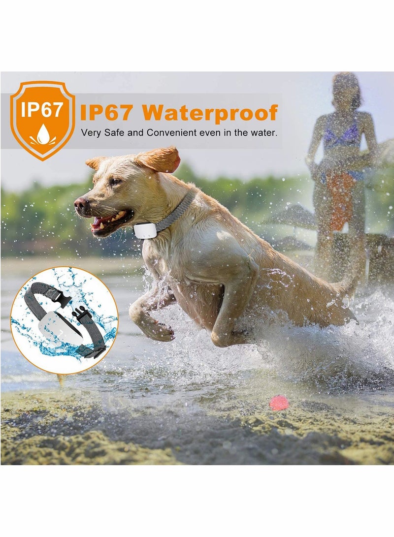 KASTWAVE Rechargeable Anti Barking Training Dog Collar with 7 Adjustable Sensitivity and Intensity Levels Vibration - Image 5
