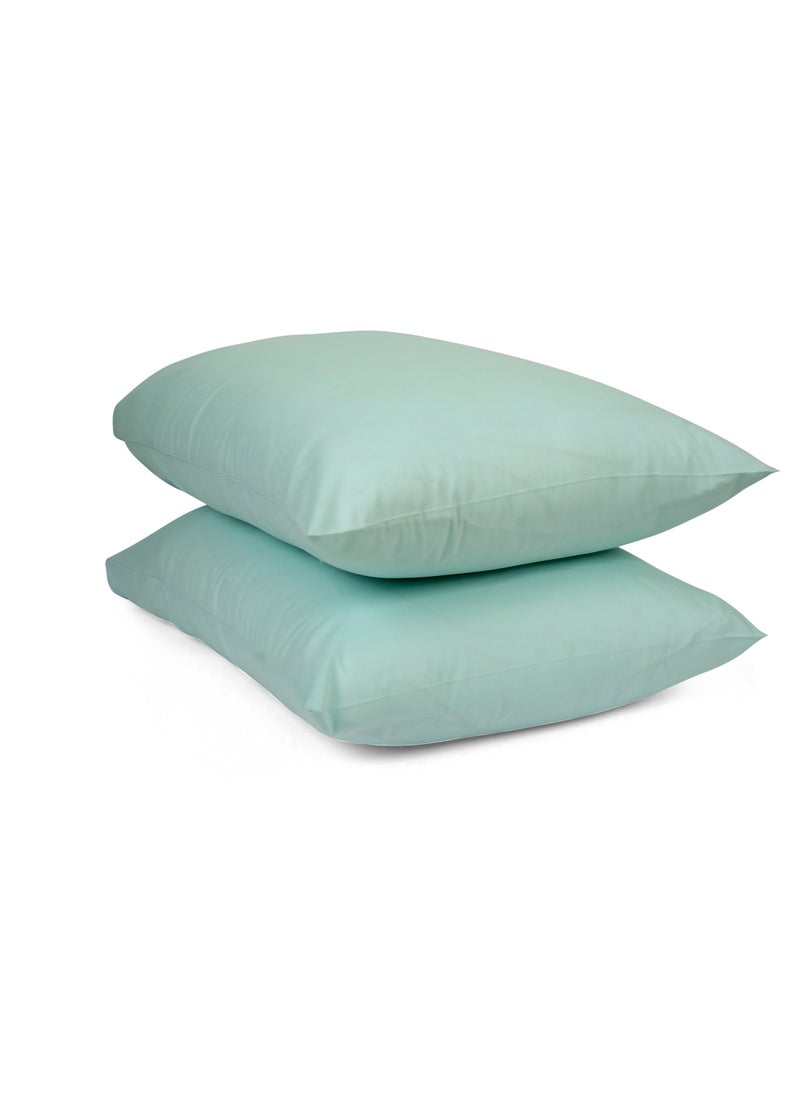 Home of linens طقم كيس وسادة قطن فستق 50x70  - Image 2