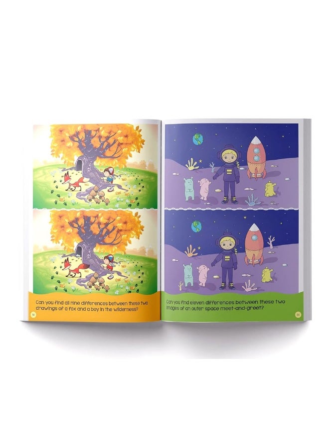 كتاب الأنشطة 101: كتاب أنشطة ممتع للأطفال (التفكير المنطقي والألغاز الذهنية) - Image 4