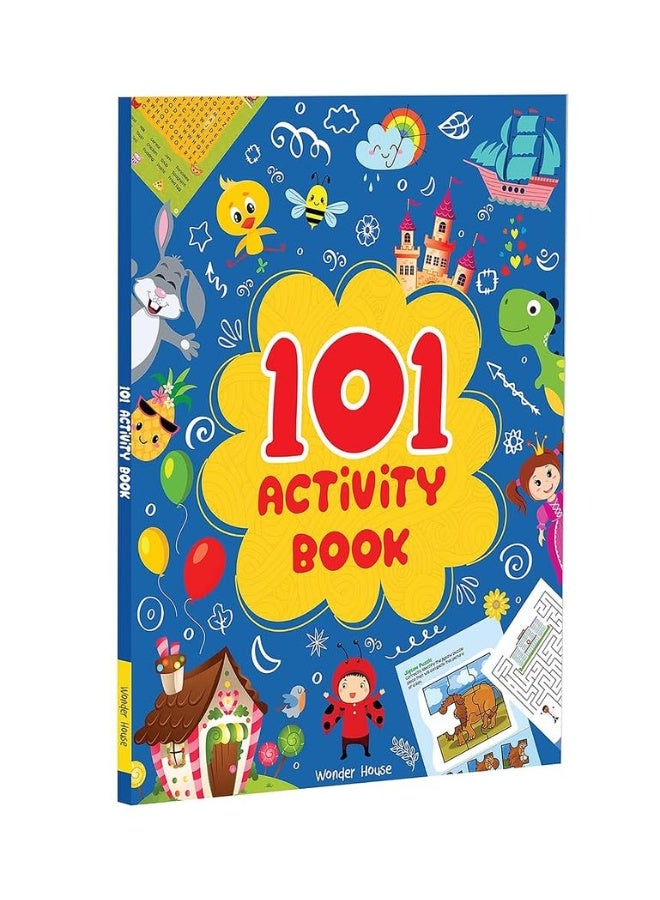 كتاب الأنشطة 101: كتاب أنشطة ممتع للأطفال (التفكير المنطقي والألغاز الذهنية) - Image 1