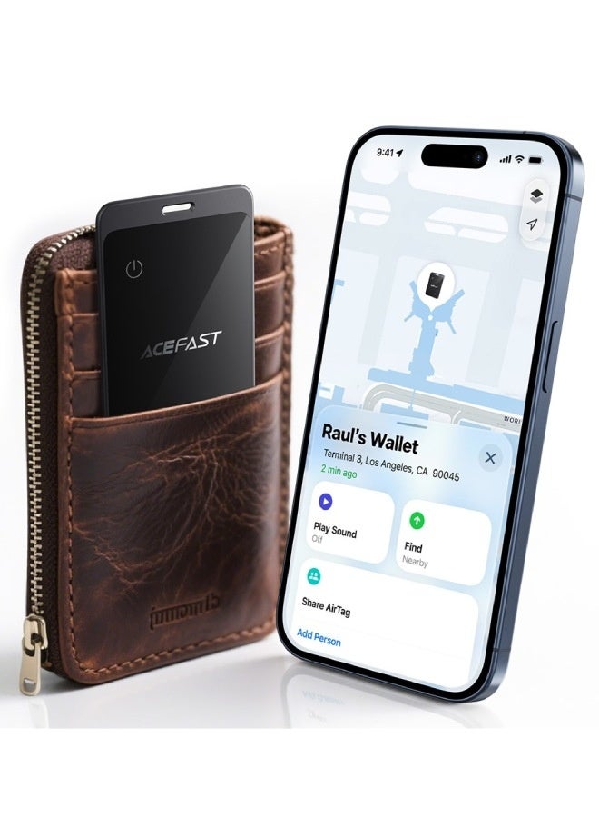AceFast S3 Metal Card Shaped Tag Smart Finder Ultra Thin Bluetooth-compatible Tracker for iOS - Image 5