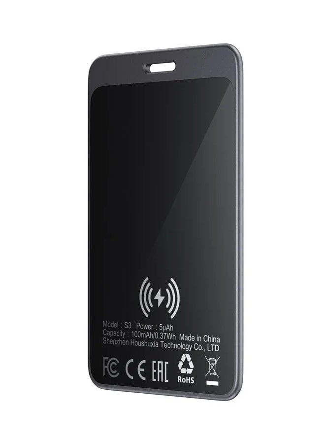 AceFast S3 Metal Card Shaped Tag Smart Finder Ultra Thin Bluetooth-compatible Tracker for iOS - Image 2