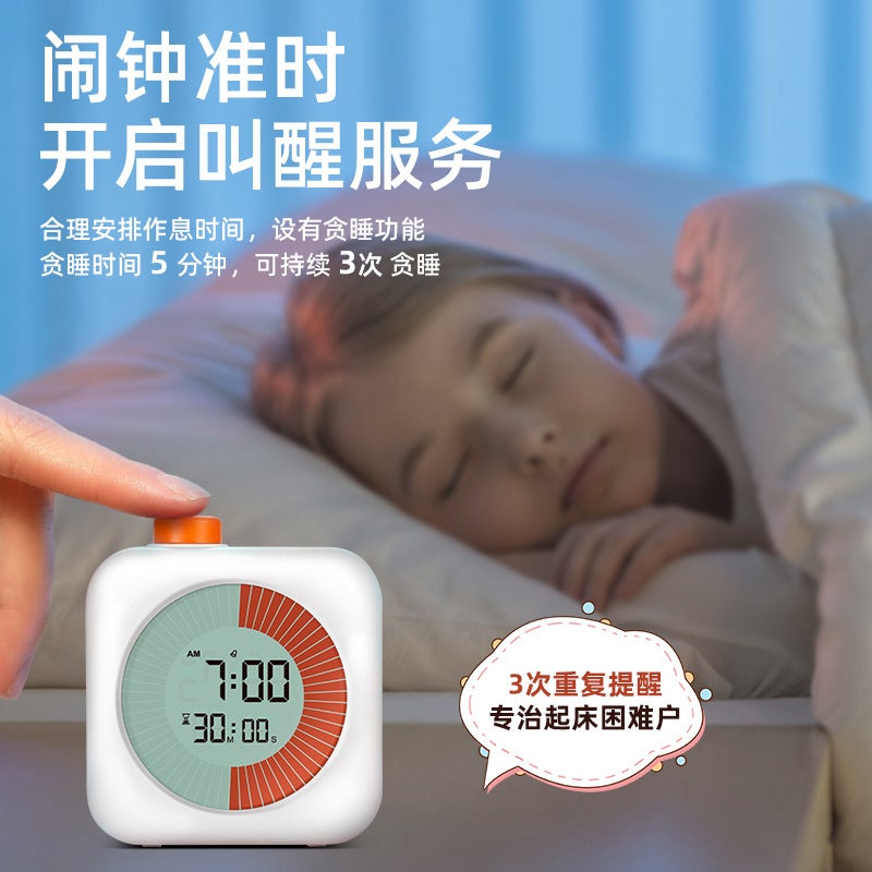 Visual Timer, Multifunctional Silent, Silent And Interference-Free Time Manager For Students To Do Questions - Image 3