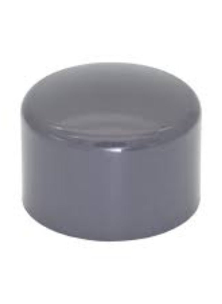 KNP - KNP End Cap PVC Pipe Fitting 1 1/4 Inch is designed to cap the end of a 1 1/4-inch PVC pipe. - Image 1