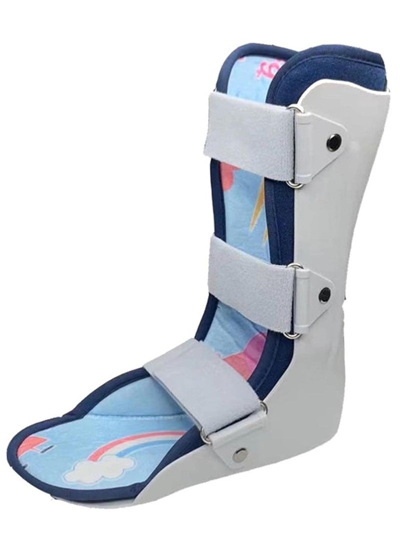 Ru syanl Children's Ankle Foot Splint Lower Leg Support for Ankle Stabilization Children Ankle Foot Orthosis  - Image 1