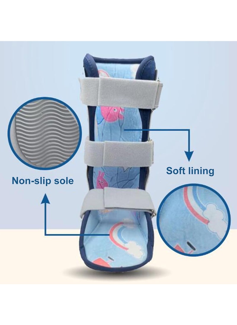 Ru syanl Children's Ankle Foot Splint Lower Leg Support for Ankle Stabilization Children Ankle Foot Orthosis  - Image 5