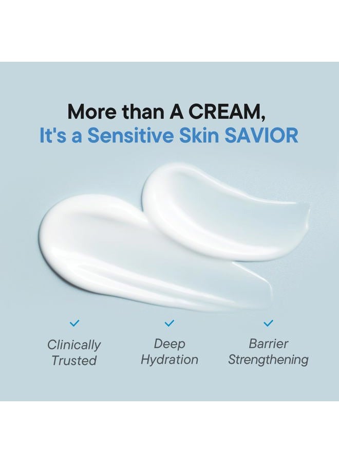 iUNIK Beta-Glucan 3X Barrier Cream – Beta-Glucan, Shea Butter & Panthenol Deep Hydration Cream Moisturizer for Barrier Strengthening, Korean Skincare for Dry & Sensitive Skin, 50ml / 1.69 fl oz - Image 2