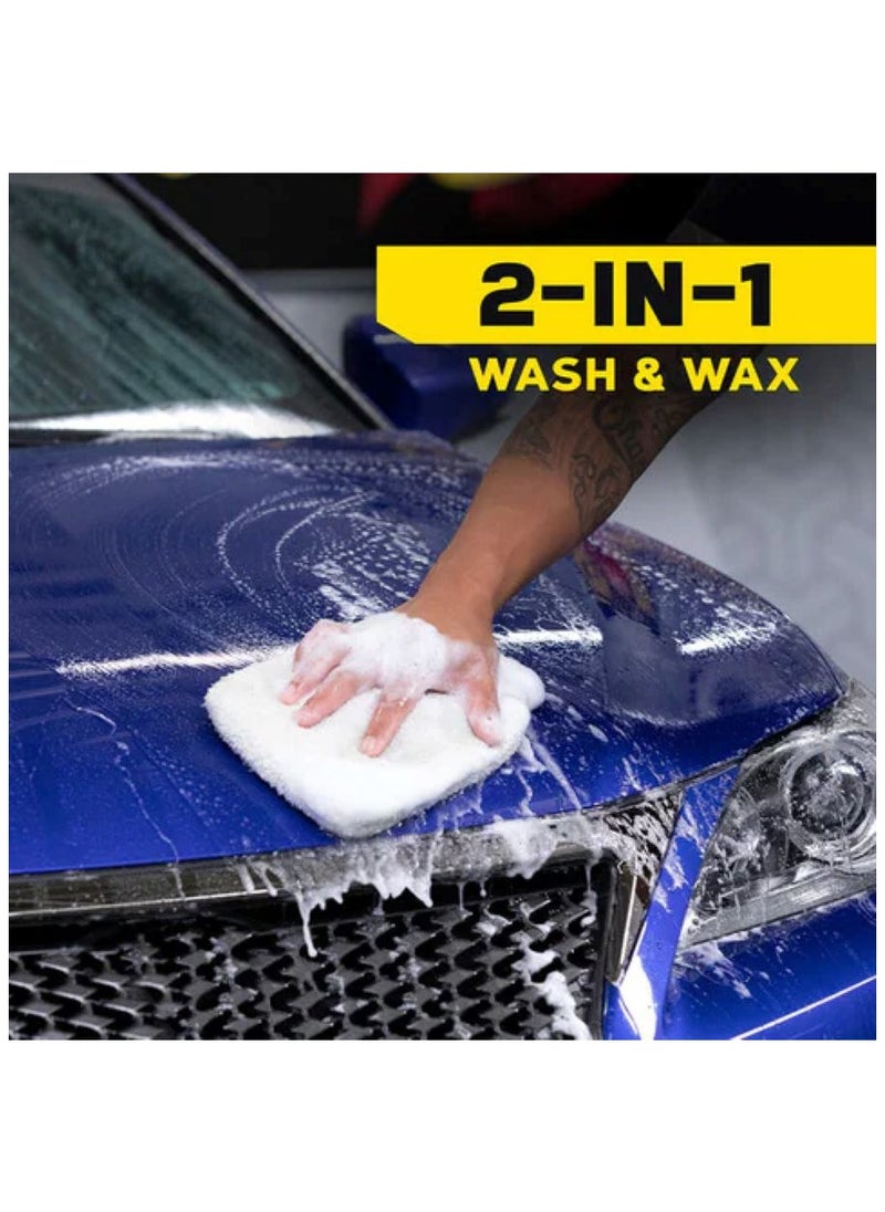 Sword Pro - 2-in-1 Car Shampoo and Polish, Powerful Formula for Removing Tough Dirt, Polishing, and Protecting Paint, Cherry Scent, 500 ml. - Image 1