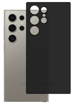 KZDOO Samsung Galaxy S24 Ultra Case Slim Thin Air Skin Full Coverage Protective Case Sturdy Durable Thin Case Drop Protection Case Cover Transparent Black  - Image 2