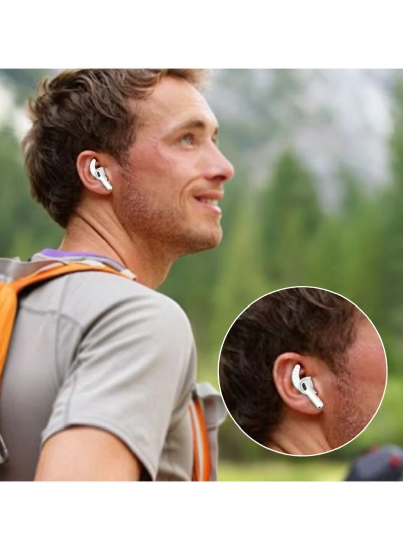 5 Pairs for AirPods 4 Ear Hooks Covers Anti-Slip Accessories Compatible with AirPods 4th Generation (Multicolour) - Image 5