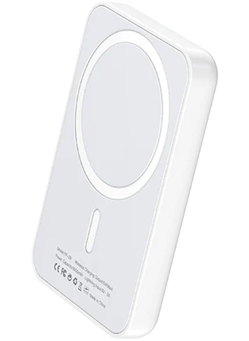 Yesido - Power Bank Wireless 5000mAh Mag-Safe Matte,  Power Bank Fast Charging, Portable Charger, Magnetic Rechargeable Battery Pack Station For iPhone 13/12/Galaxy S21/S20 - Image 1