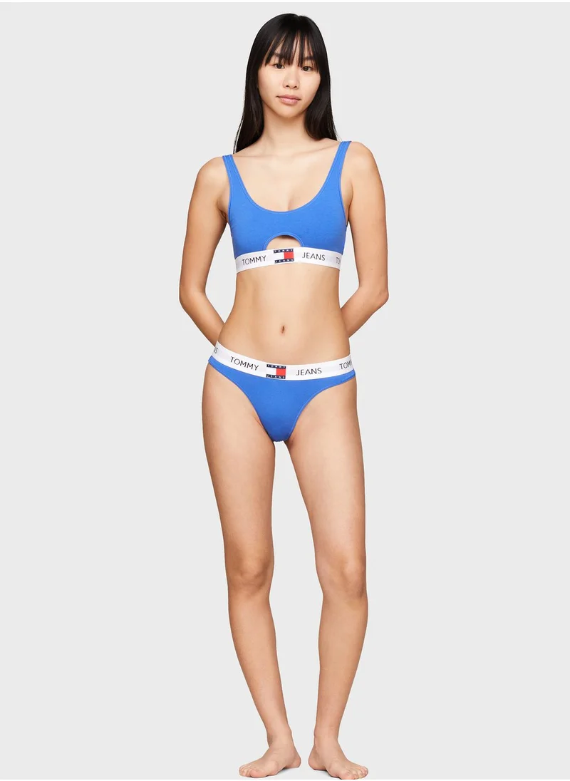 TOMMY HILFIGER Logo Printed Sport Bra