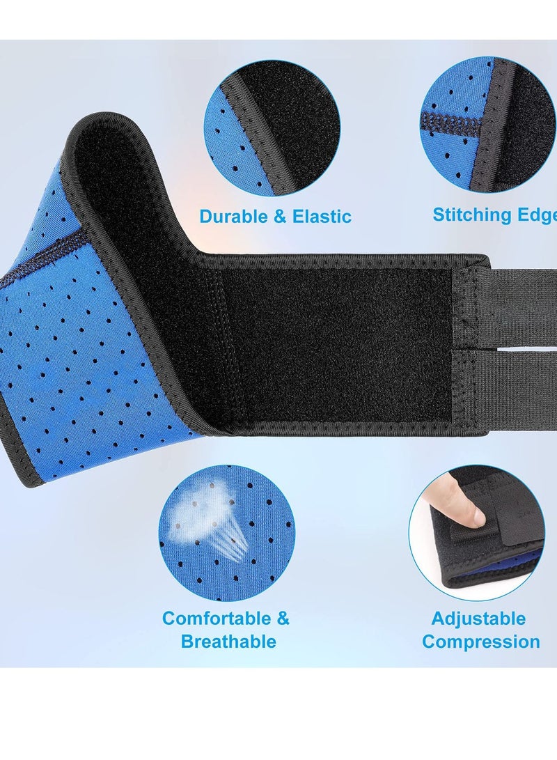 SYOSI Kids Ankle Support Support Breathable Ankle Stabilizer Adjustable Children's Ankle Protection Sleeve Sports Dance Foot Support Arch Support Sports Protection Ankle Sprain (S 1 Pair) - Image 3