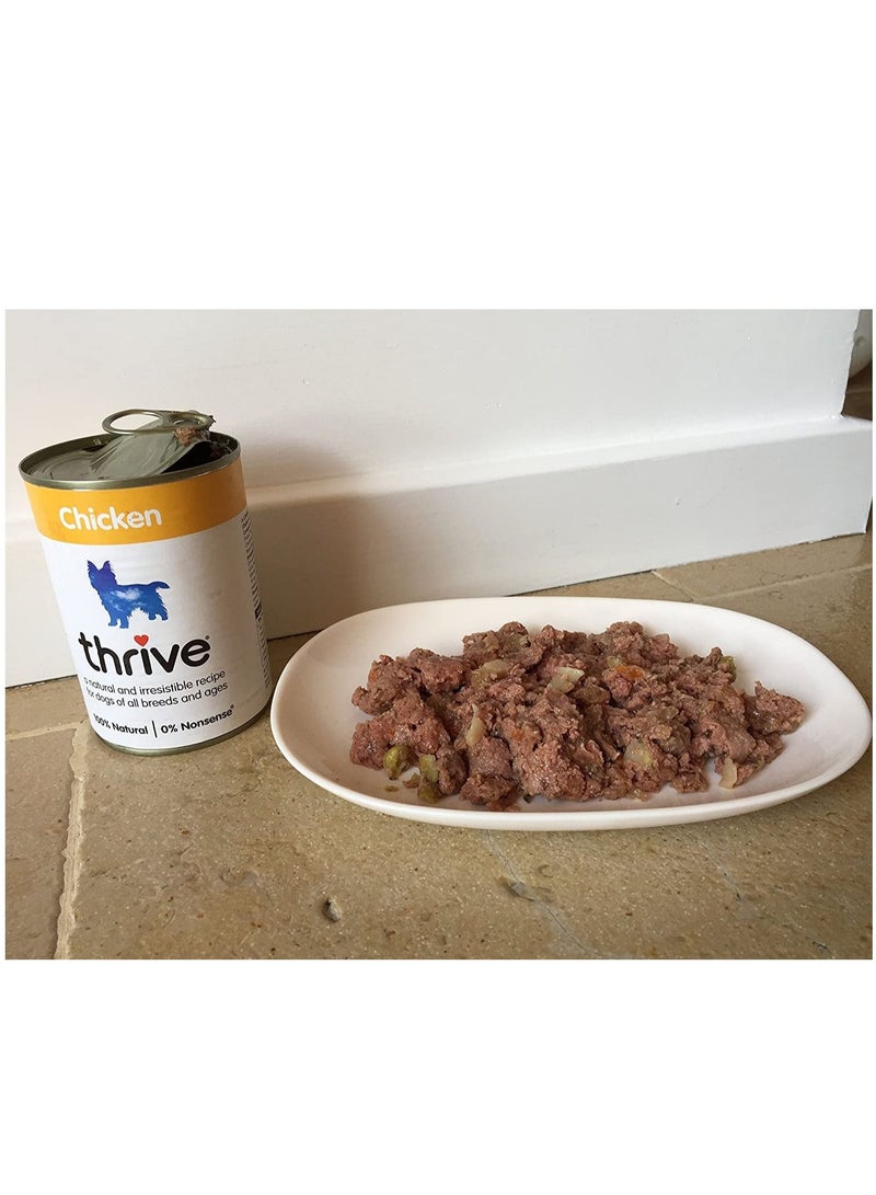 THRIVE Complete Chicken Dog Wet Food 400g - Image 2