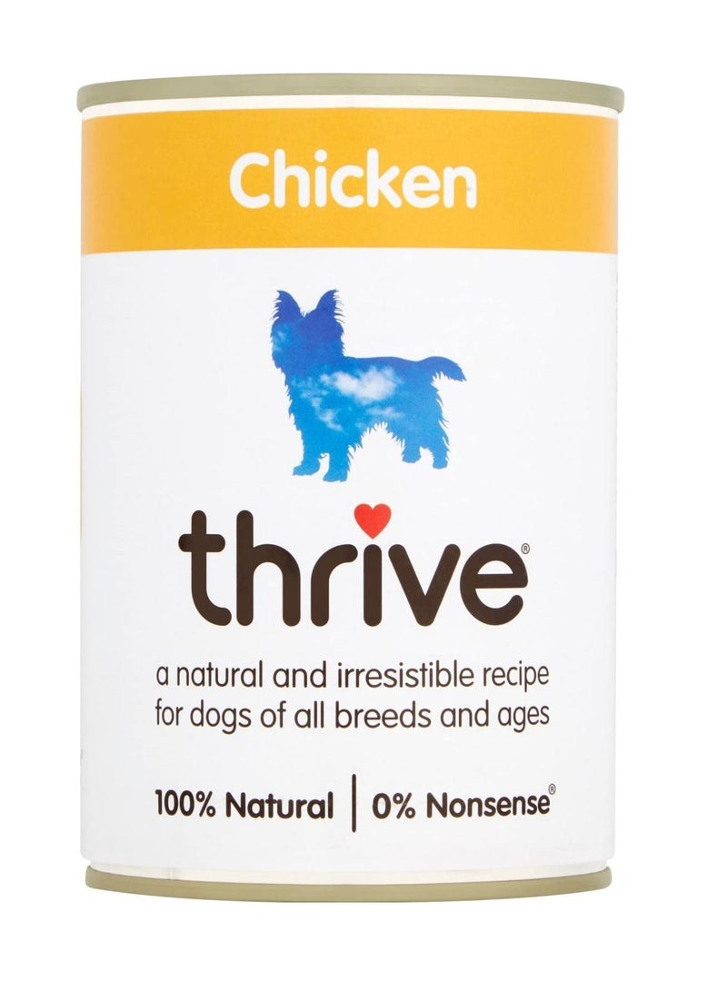 THRIVE Complete Chicken Dog Wet Food 400g - Image 1