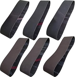 SACKORANGE SACKORANGE Sackorange 4 x 36 Inch High Performance Silicon Carbide Sanding Belts - Premium Knife Sharpening Sanding  - Image 1
