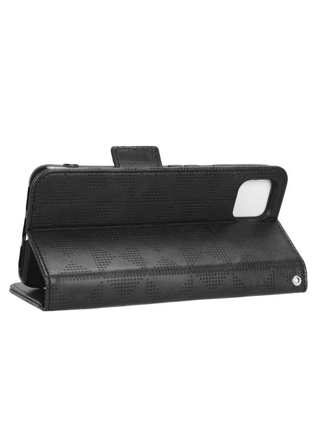 اس-توب جراب هاتف Google Pixel 4 المصنوع من الجلد بتصميم مثلث متماثل - Image 5