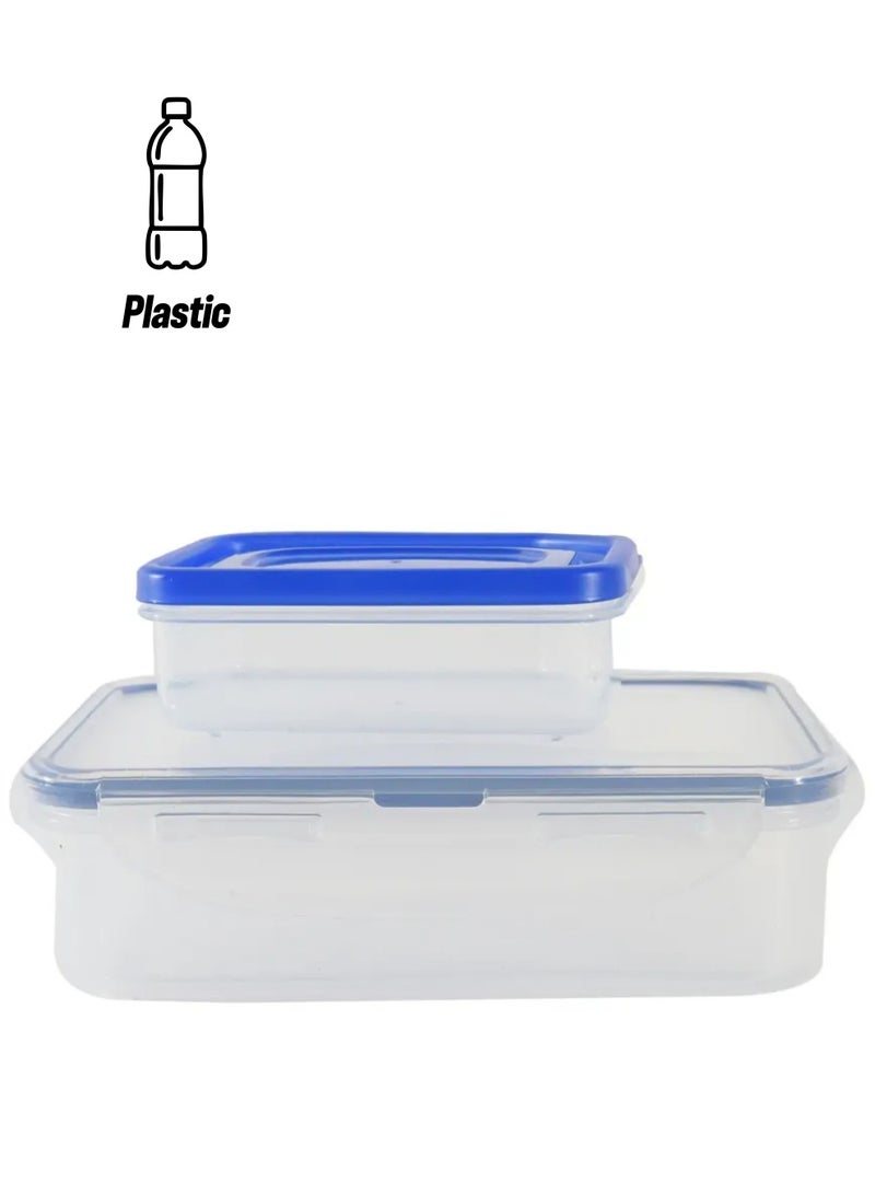 LOCK & LOCK Rectangular Plastic Food Container 550 Ml