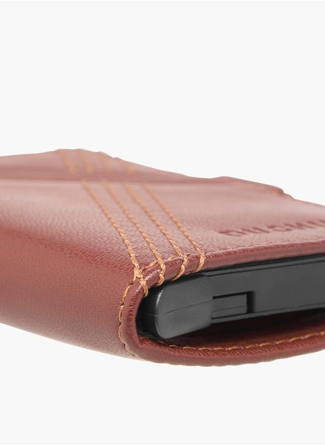 DUCHINI - Mens' Stitch Detail Bi-Fold Cardholder - Image 1