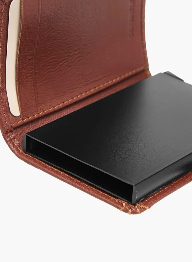 DUCHINI Mens' Stitch Detail Bi-Fold Cardholder