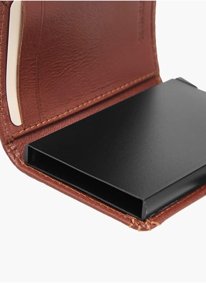 DUCHINI - Mens' Stitch Detail Bi-Fold Cardholder - Image 1