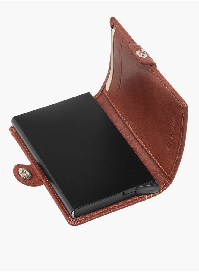 DUCHINI - Mens' Stitch Detail Bi-Fold Cardholder - Image 1