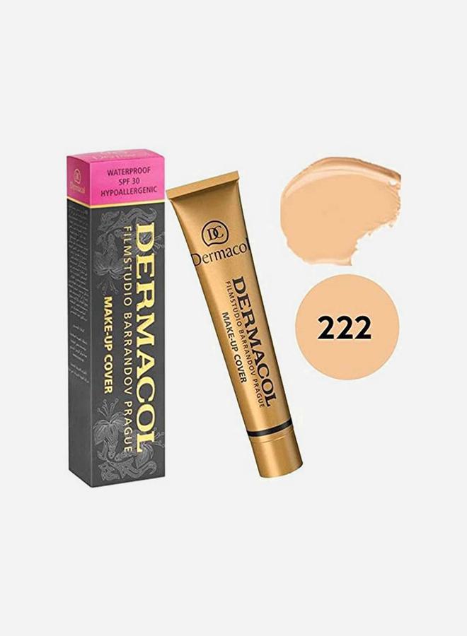 Dermacol Waterproof Make Up Cover Foundation, 222 - Image 4