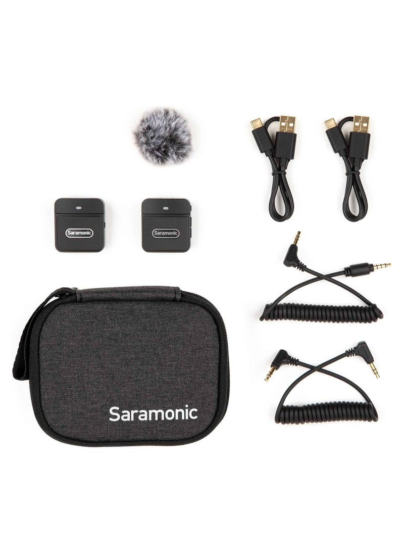 Saramonic Saramonic Blink100 B1 Wireless Lavalier Microphone for Camera Camcorder Smartphone  - Image 1