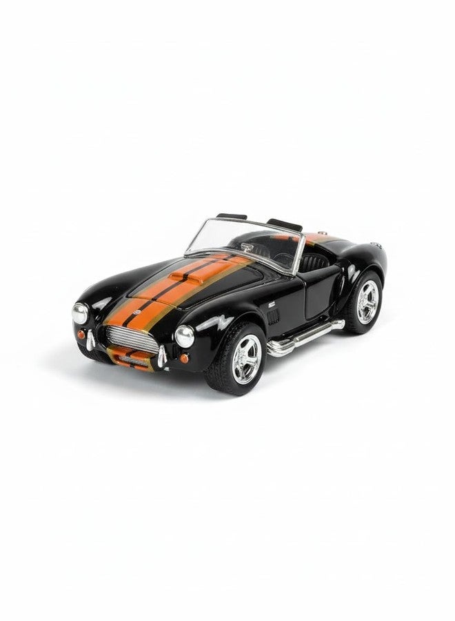 Space Enterprises Diecast Metal Toy Car 1:64 Scale | Pull Back Racing Car for Kids | Alloy Body, Smooth Wheels & Realistic Design | Racing Toy Car for Kids, Adults & Collectors (Black) - Image 1