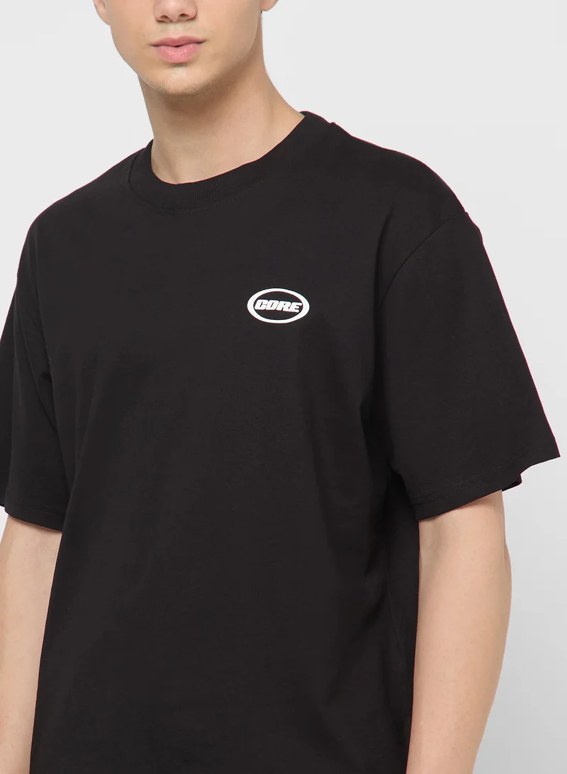 JACK & JONES JCOLIDO PHOTO BACK TEE SS CREW NECK